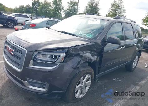 2015 GMC Acadia Sle-1 из США, поврежденный, VIN 1GKKVNED4FJ200700
